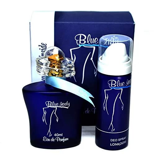 Combo Pack Blue Lady Sellon Perfume & Deo Spray 40ml Perfume Body Spray 50 Ml)