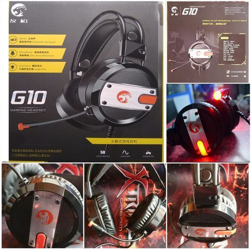 G10 Gaming Headset | Best Quality Gaming Headphones | Gaming Headphone | Gaming Headset ( Random Color )